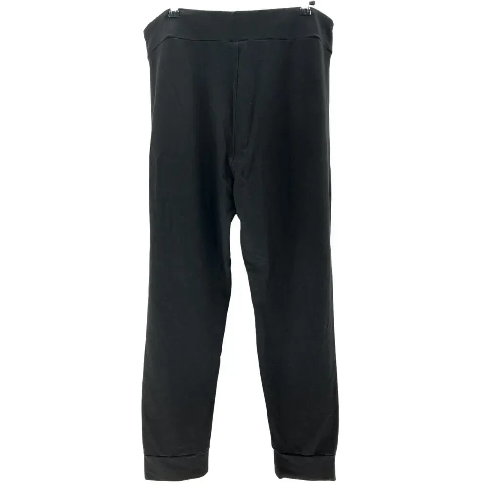 Hatch Cozy Black Indoor Outdoor Jogger Pants Size 3 - Picture 3 of 5